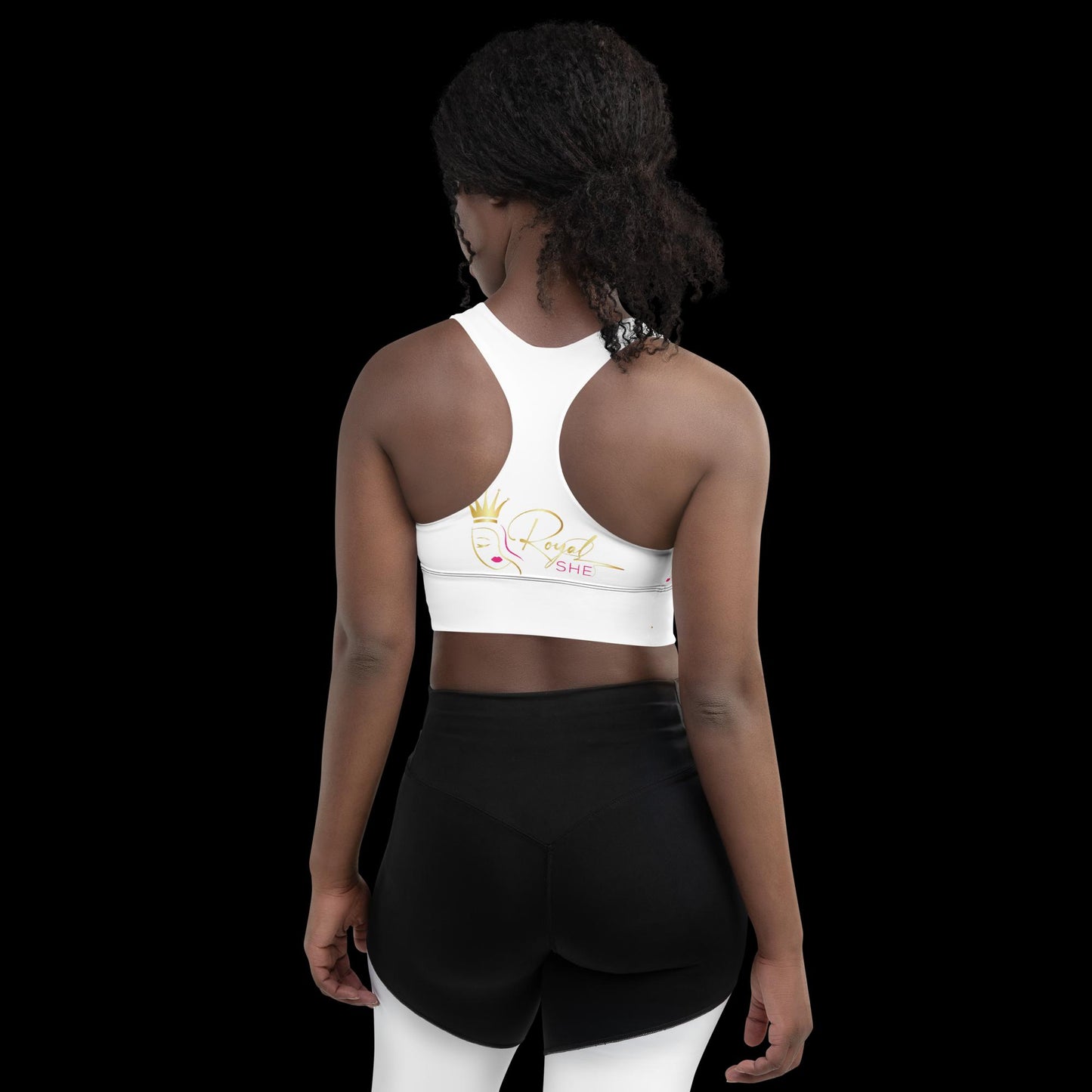 Longline sports bra