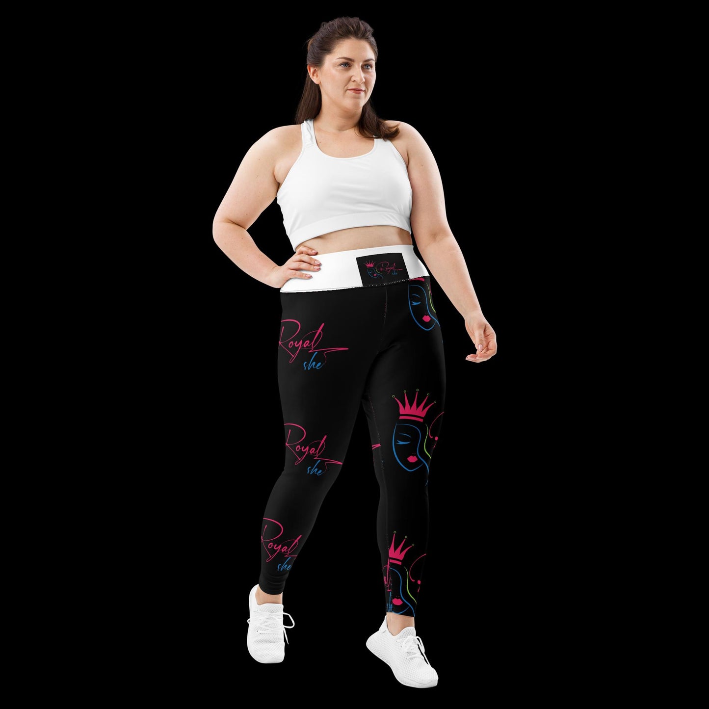 All-Over Print Plus Size Leggings