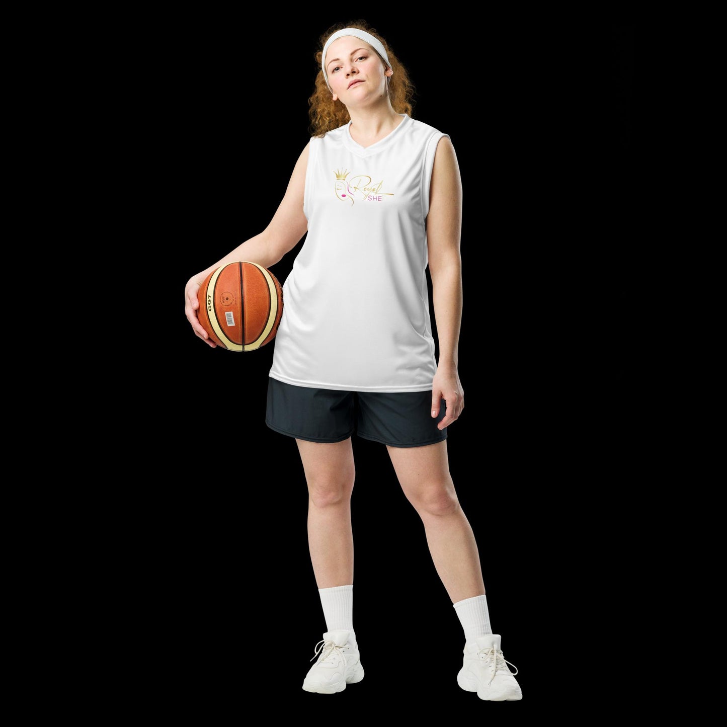 Recycled unisex basketball jersey