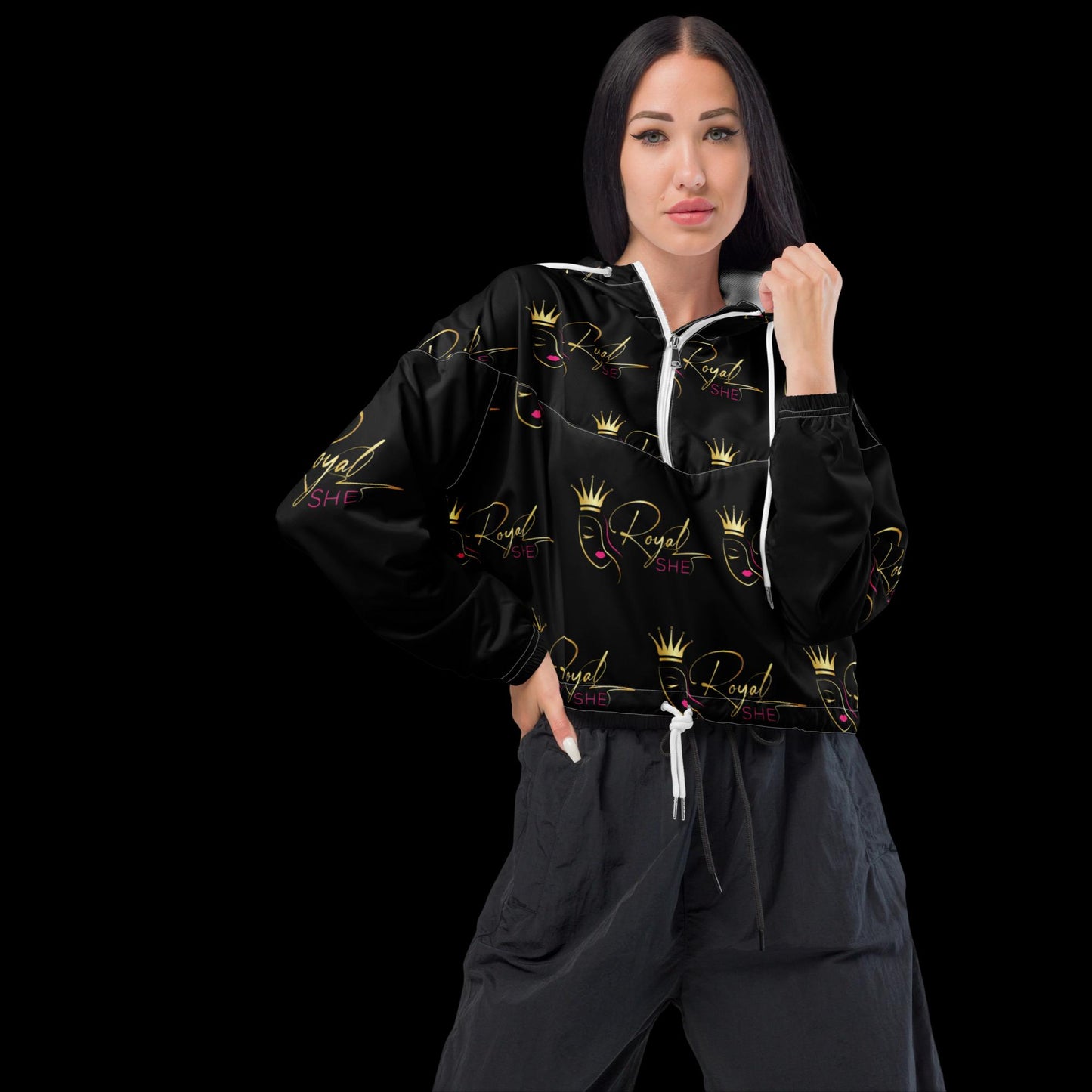 Women’s cropped windbreaker