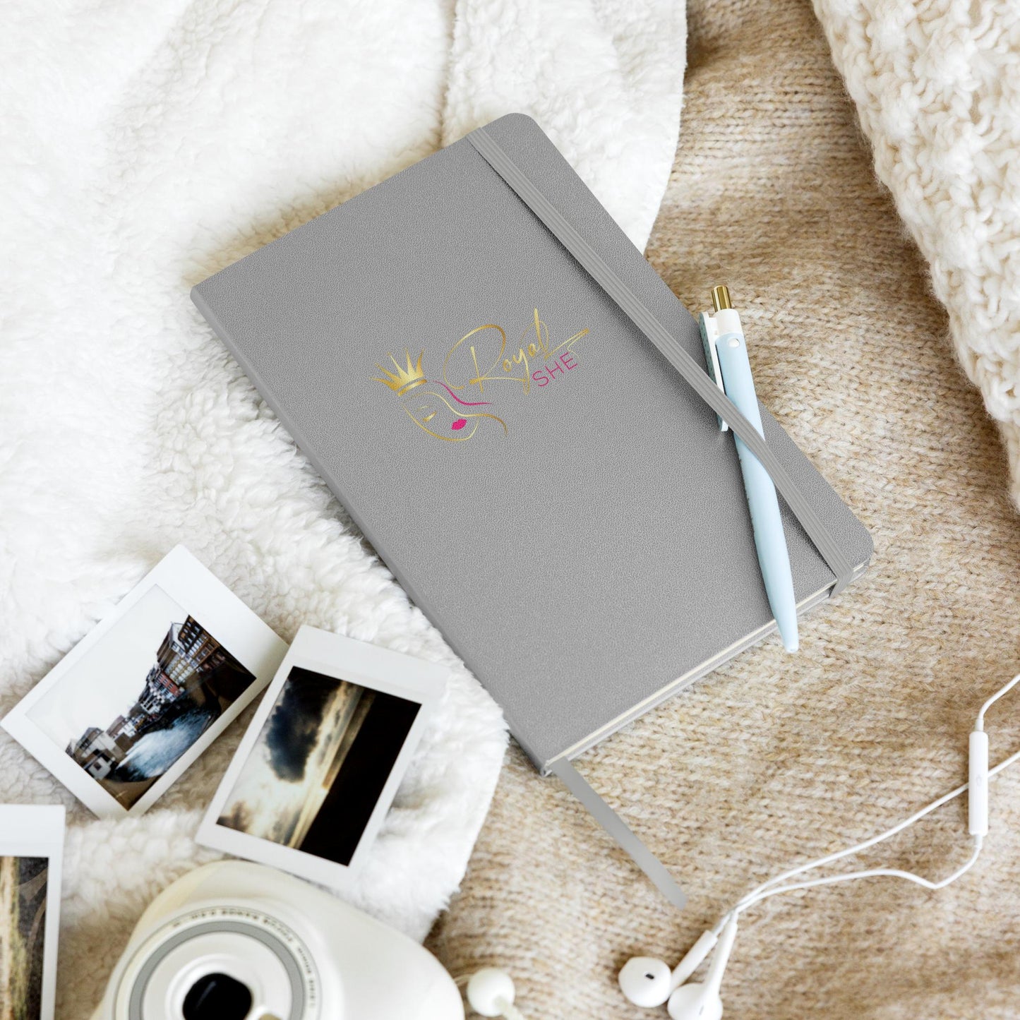 Hardcover bound notebook