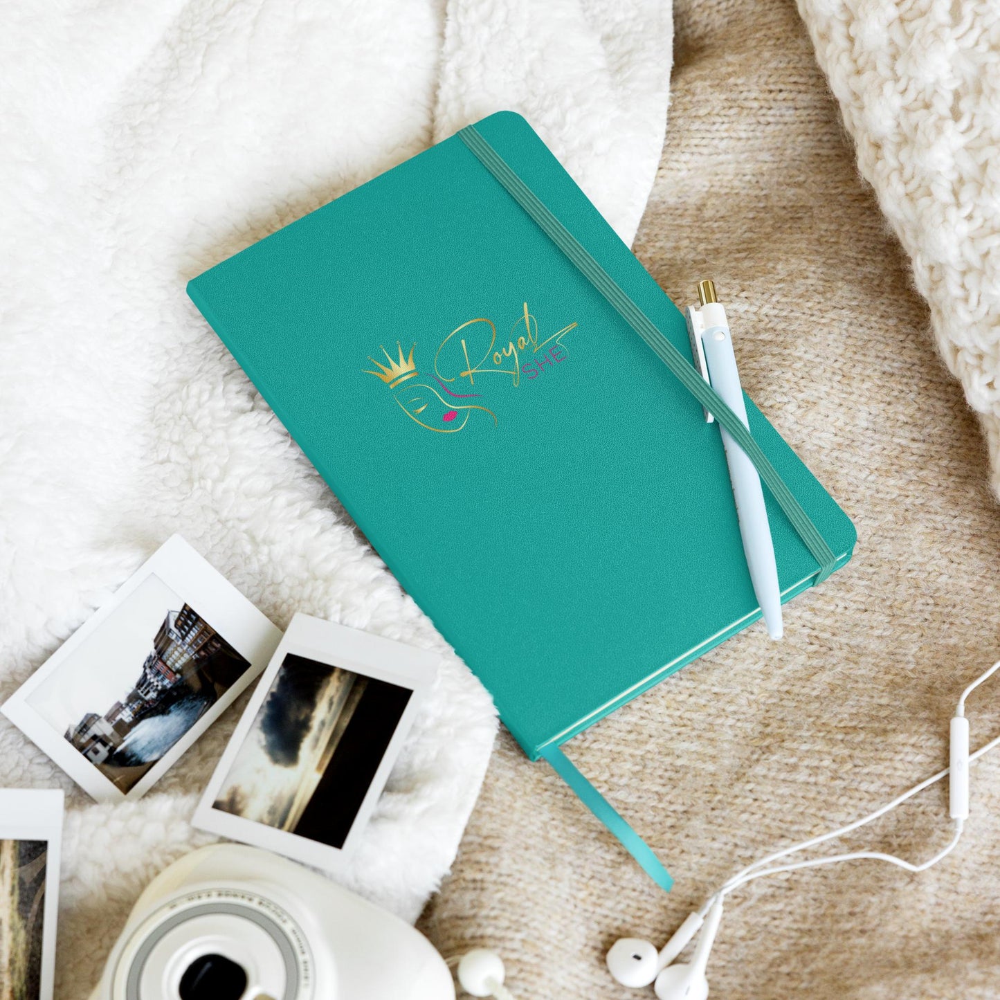 Hardcover bound notebook